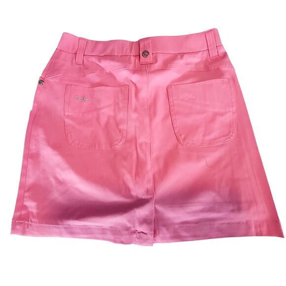 Daily Sports Womens Pink Sky Golf Shorts Size4 Button and zip front closure - Picture 2 of 15